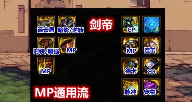 地下城与勇士剑帝105史诗装备自选怎么选择