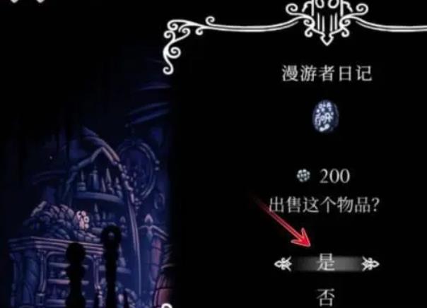 空洞骑士漫游者日记有什么用