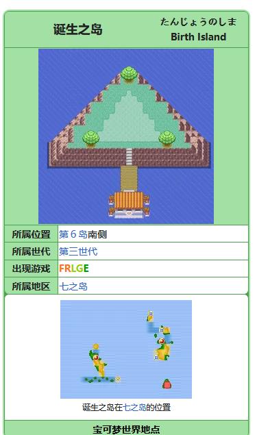 精灵宝可梦究极绿宝石的诞生之岛怎么去