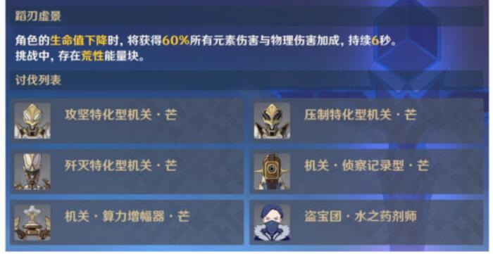 原神蹈刃破决第一天通关攻略 原神蹈刃破决第一天通关攻略