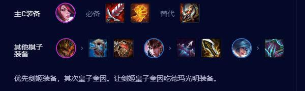 云顶之弈s9.5开飙剑姬阵容攻略 云顶之弈s9.5开飙剑姬阵容攻略