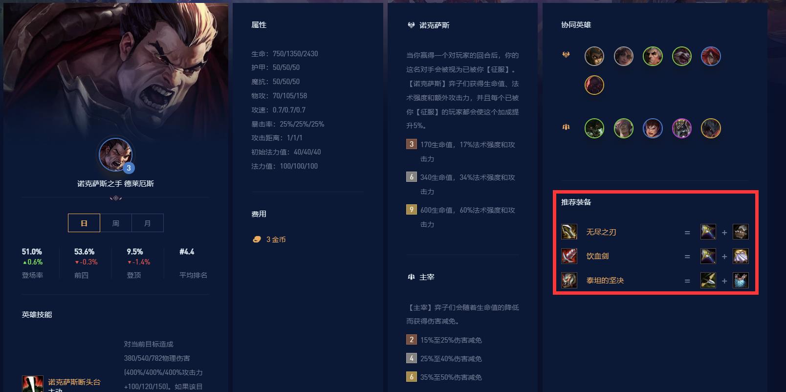 云顶s9诺手主c给什么装备