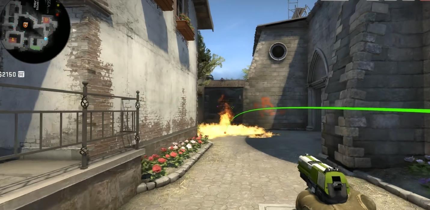 csgo手雷的烟太大怎么办
