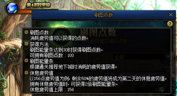 地下城与勇士110级版本刷图点数会清零吗