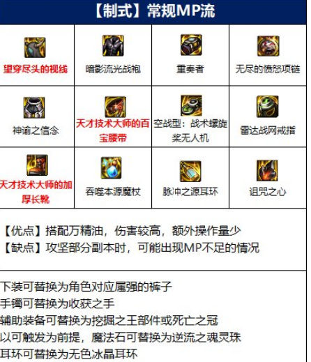 地下城与勇士110级版本105女法师装备怎么选择好