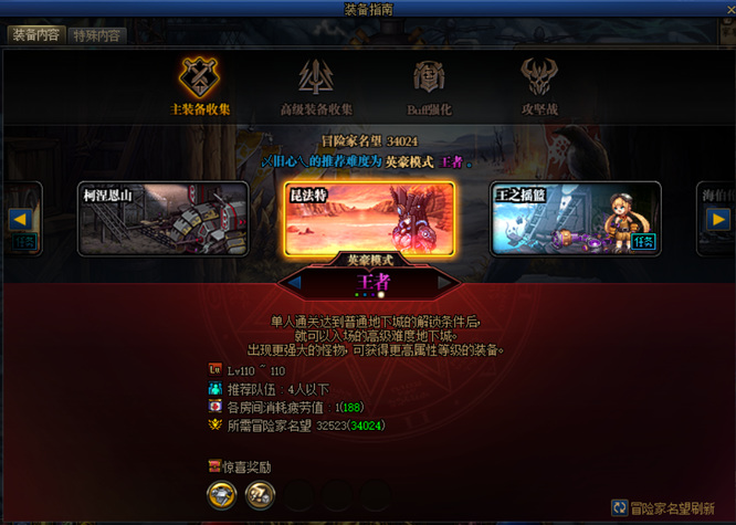 dnf110红眼装备在哪获得