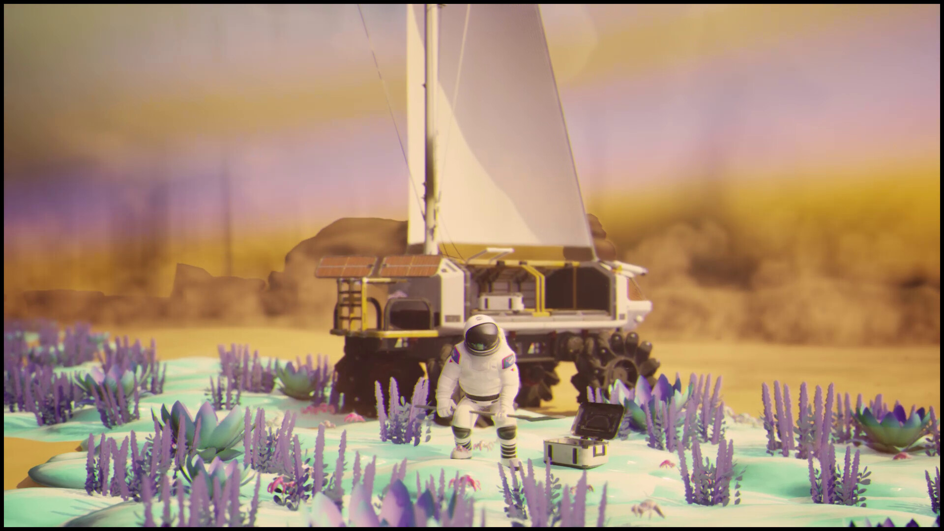 风格化科幻探索冒险游戏《巨大浪潮》Steam上线 风格化科幻探索冒险游戏《巨大浪潮》Steam上线