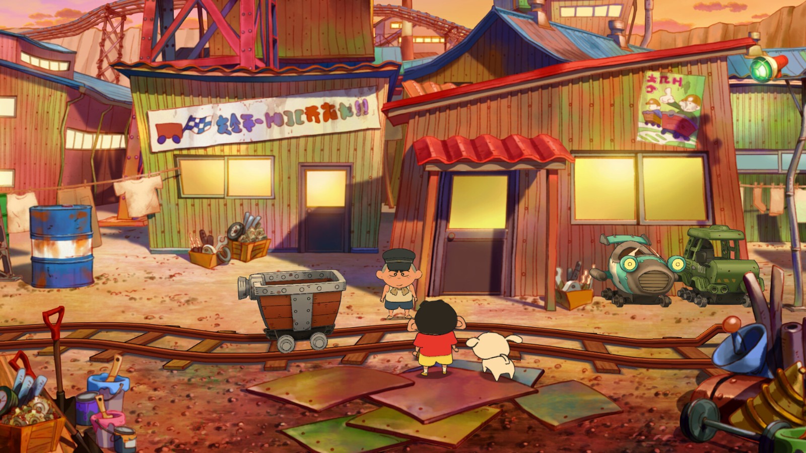 《蜡笔小新 煤炭镇的小白》10月23日Steam发售 《蜡笔小新 煤炭镇的小白》10月23日Steam发售